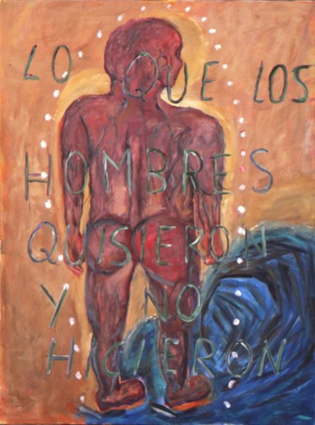 What men wanted and they did not do, Gallery IV: "Humani nihil a me alienum puto". 1999, oil on canvas