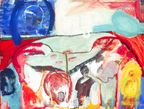 Without roots, Gallery V: "Disquiet" | «Desasosiego». 2001, tempera and oil on canvas