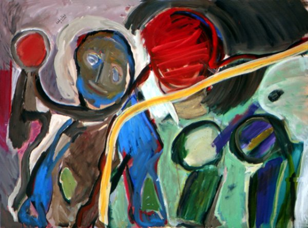 Nothing to lose, Gallery VI: "Dreams" | «Sueños». 2000, óleo sobre lienzo
