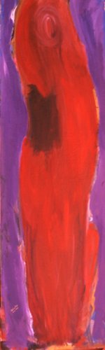 The River of Becoming, Gallery IX: "Advent of the Superman" | «Advenimiento del superhombre». 2001, tempera and acrylic on canvas