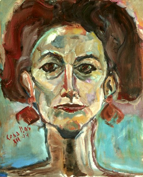 First Self-Portrait, Gallery XI: "Portraits" | «Retratos». 1999, oil on canvas