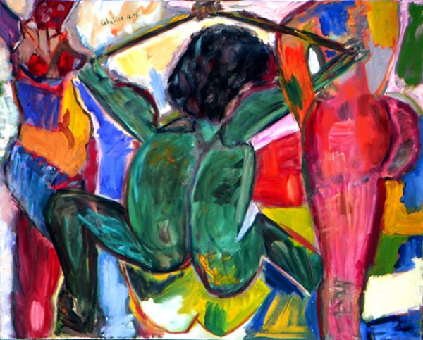 Bodyuno, 1998. óleo sobre lienzo, 65 x 81 cm