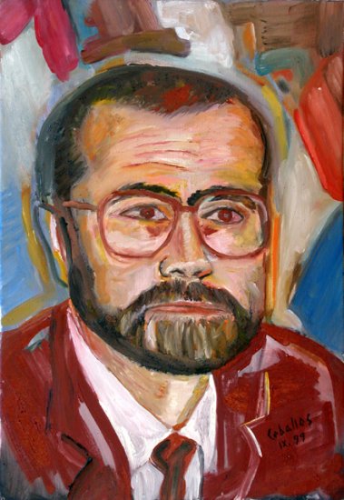 Luis, 1999. óleo sobre lienzo, 55 x 38 cm