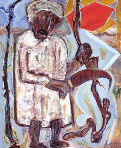 La taille, Galerie III: "Vanités" | «Vanidades». 1999, peinture à l'huile sur toile
