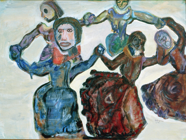 R, | Fracturas innombrables. Galerie V: "Inquiétude" | «Desasosiego», 1999