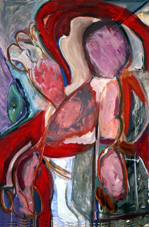 Le jour plus tard, Galerie VIII: «Désirs» | «Deseos». 2000, tempera et peinture à l'huile sur toile