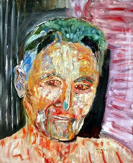 Portrait à mon père, Galerie XI: «Portraits» | «Retratos». 1998, peinture à l'huile sur toile