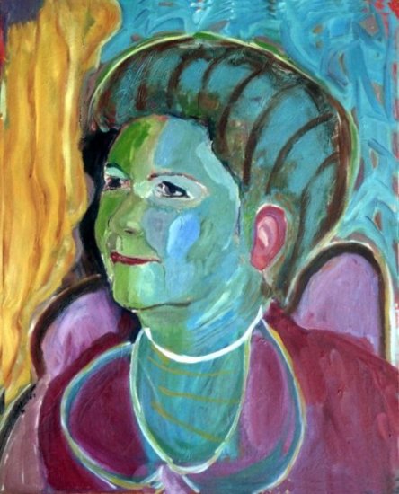 Portrait de Suzanne, Galerie XI: «Portraits» | «Retratos». 2001, peinture à l'huile sur toile