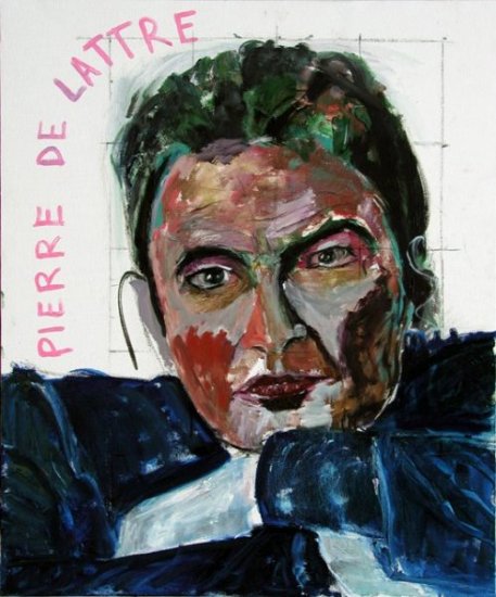 Pierre De Lattre, 2003. peinture à l'huile sur toile, 65 x 54 cm