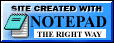 Microsoft NotePad